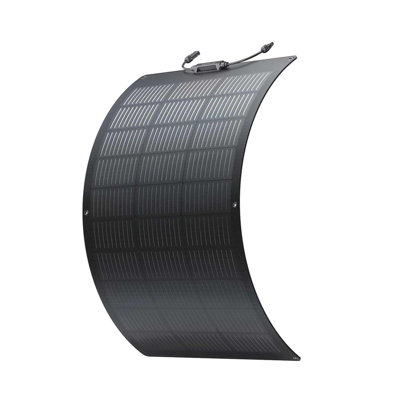 Ecoflow Ecoflow 100W Solar Panel Flexibles Monokristallines Solarpanel IP68 Solar Panel, Für Wohnmobile, Dächer, Van Boote, ohne Solarpanelkabel
