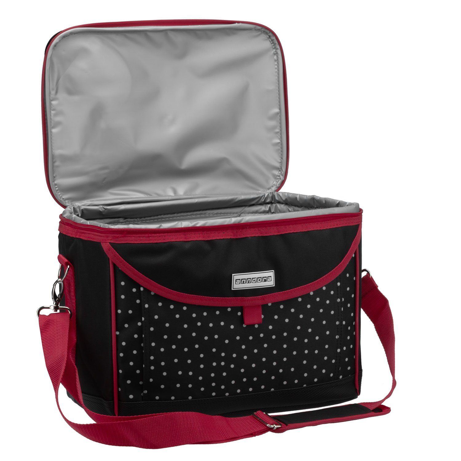 anndora Umhängetasche Kühltasche 22 Liter, abnehmbarer günstig online kaufen