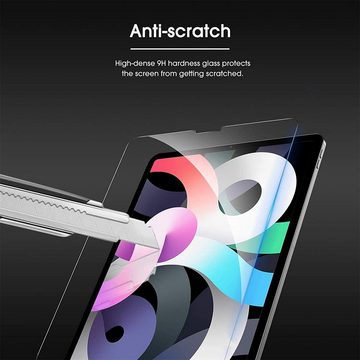 CoolGadget Schutzfolie Panzerfolie für iPad Pro 12.9 (2020/2021), (9H+ Hartglas, Bubble Free), Panzerglas Schutzfolie für Apple iPad Pro 12.9 (2020/2021) Folie