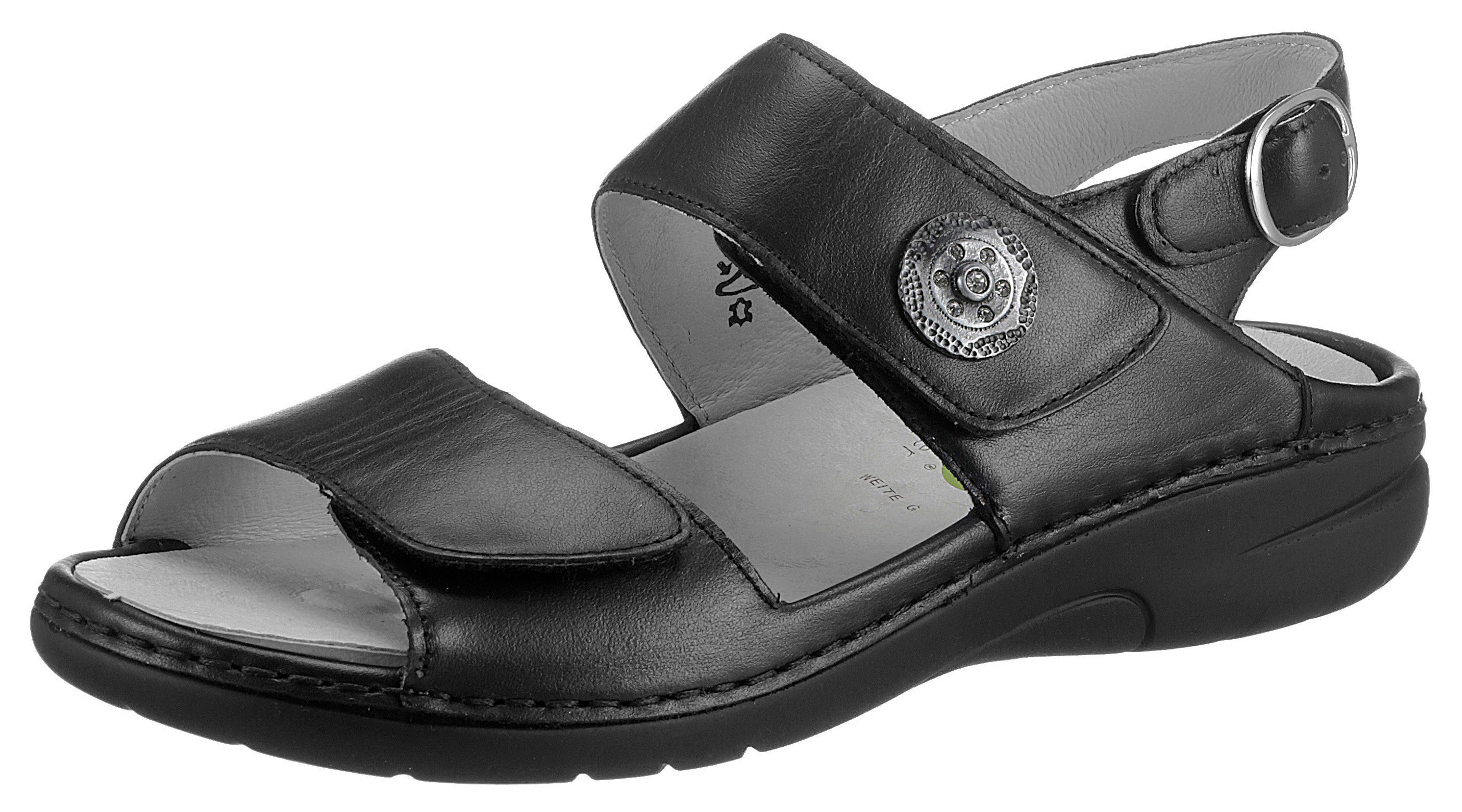 Waldläufer GUNNA Riemchensandale, Sommerschuh, Sandalette, Keilabsatz, günstig online kaufen
