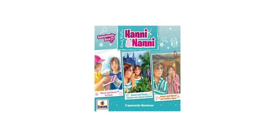 Hörspiel-CD Hanni und Nanni - 13. Box (F.43-45)