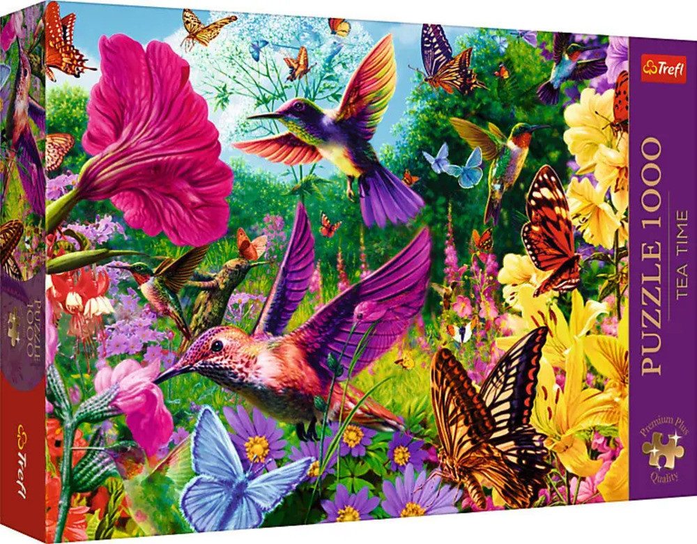 Trefl Puzzle Tea Time: Hummingbird Garden, günstig online kaufen