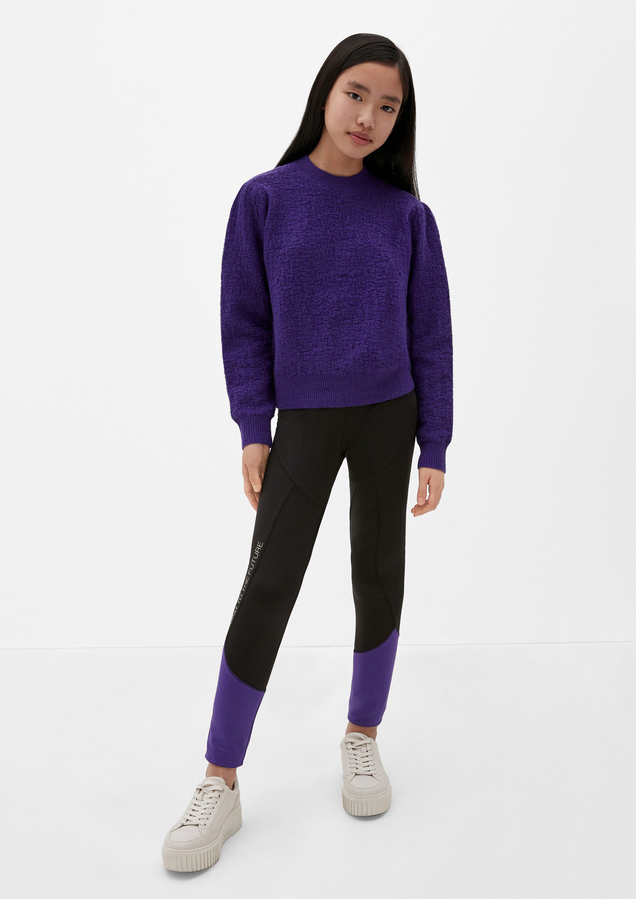 s.Oliver Leggings Leggins Slim: Leggings mit Schriftprint