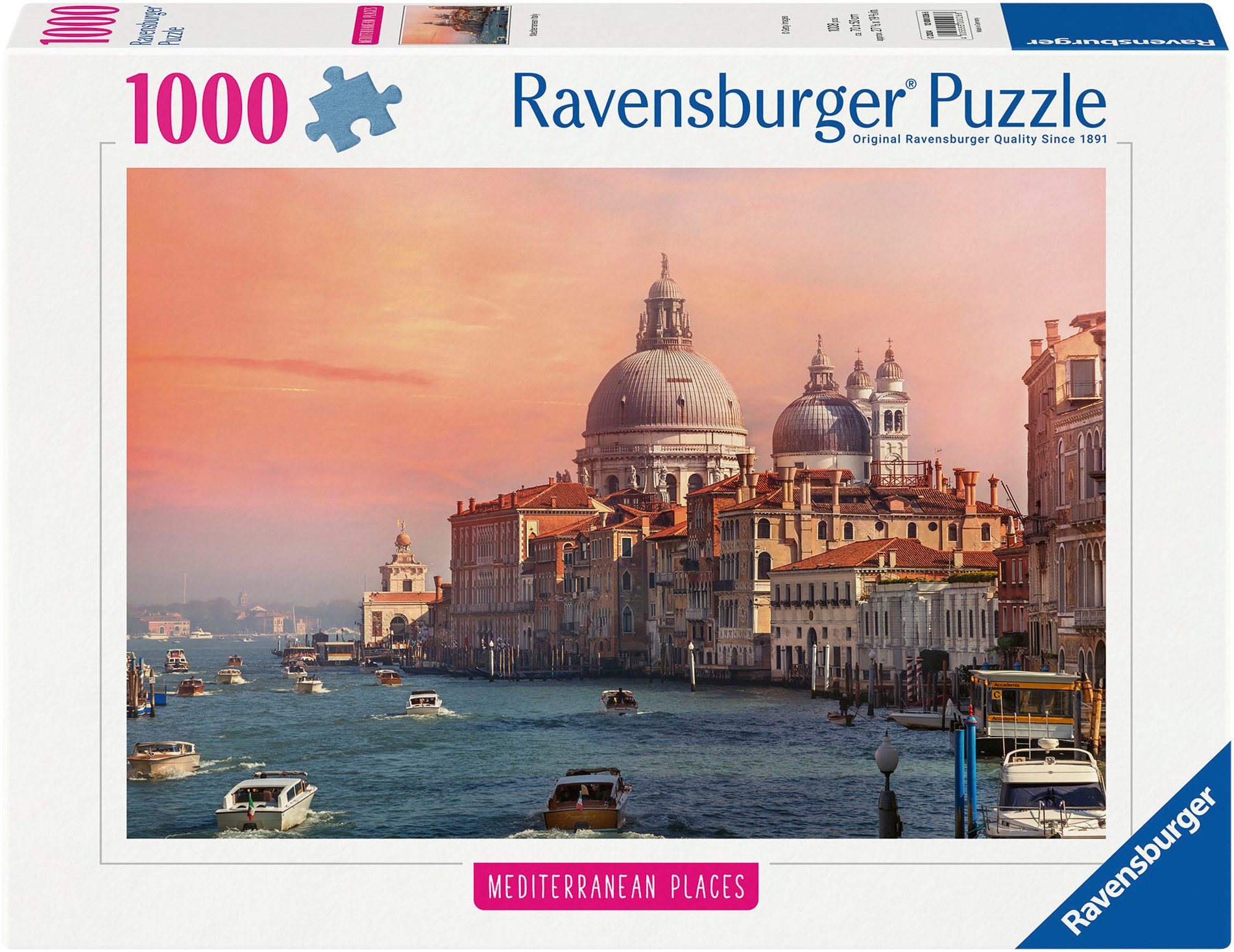 Ravensburger Puzzle Mediterranean Places, Italy, 1000 Puzzleteile, Made in günstig online kaufen