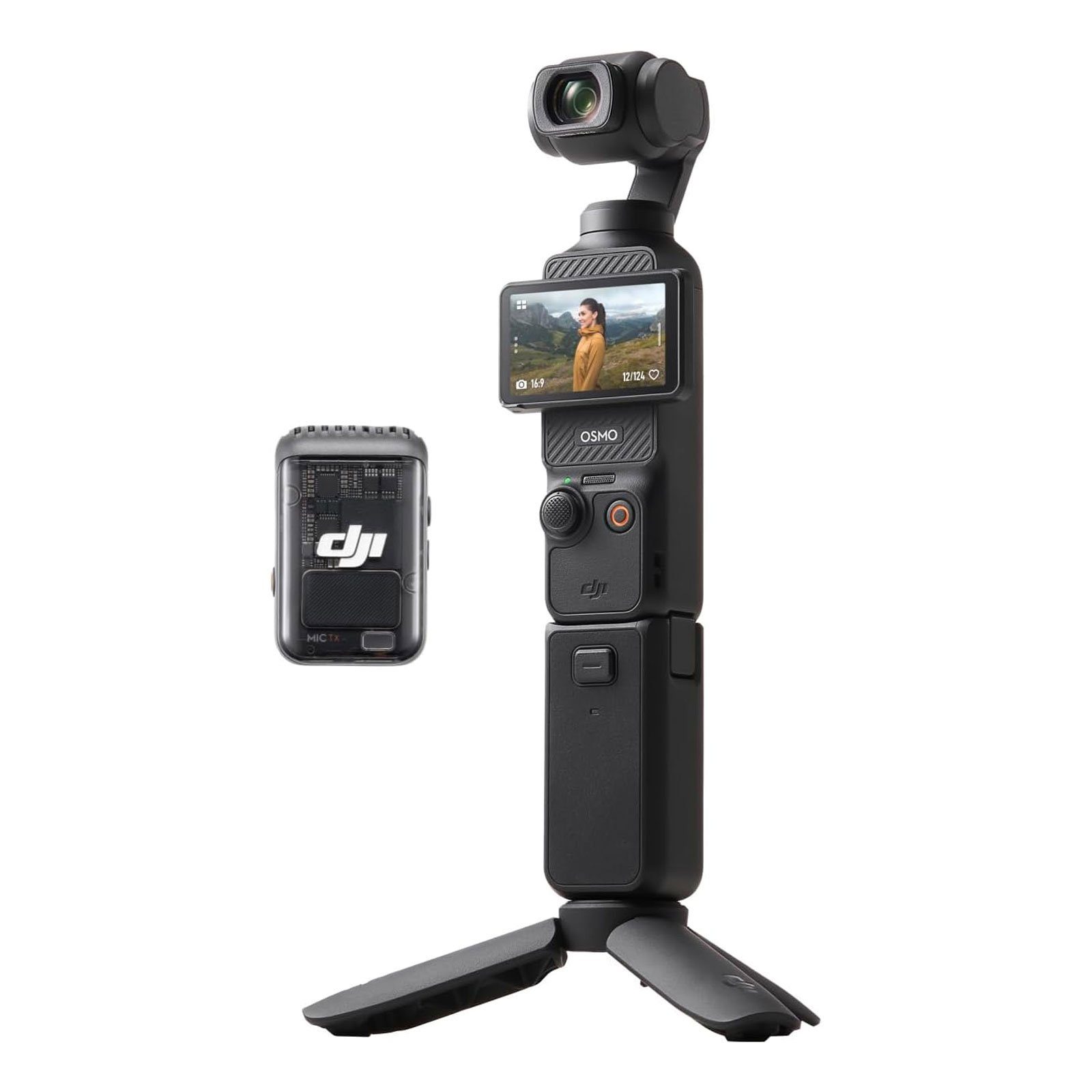 DJI Pocket 3 Camcorder (Mühelose Bildeinstellung, staubgeschützt)