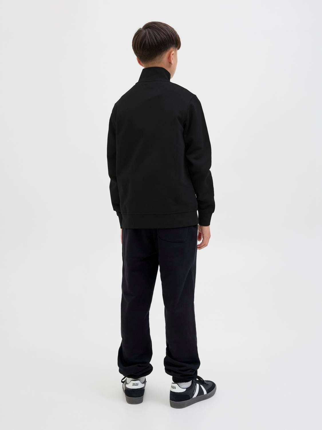 Jack & Jones Junior Sweatshirt Jjesoho Sweat Quarter Zip Hn Jnr – Bild 3 von 5
