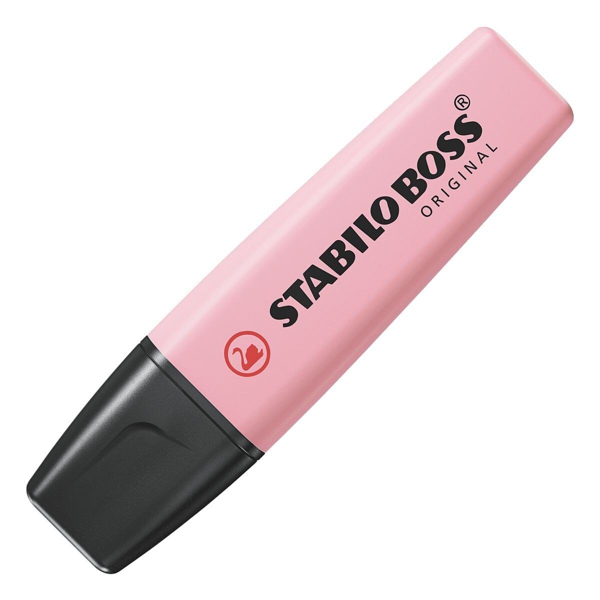 STABILO Marker BOSS® Original Pastell, (1-tlg), Textmarker Pastellfarben rosiges rouge