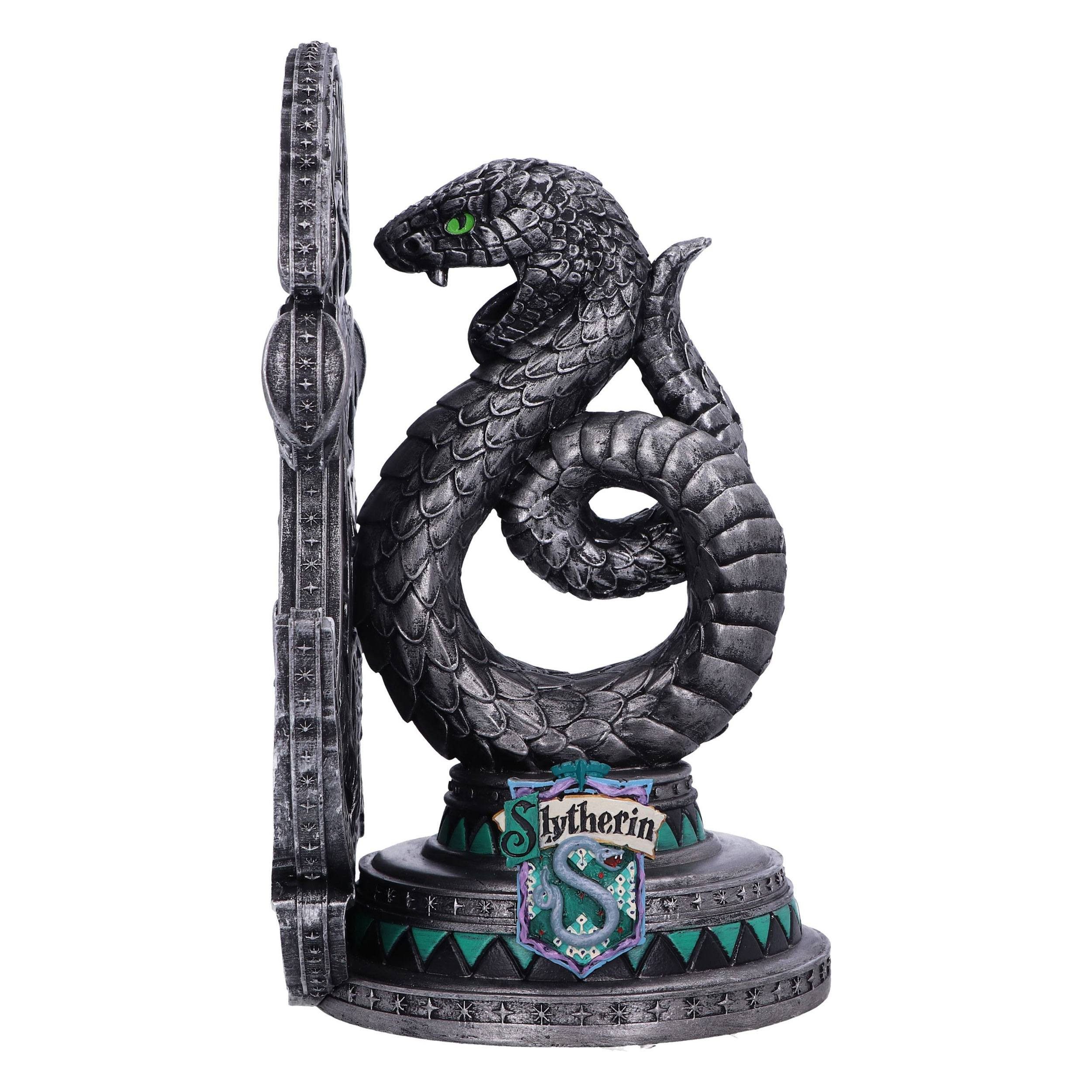 Nemesis Now Buchstütze Harry Potter Buchstützen Slytherin 20 cm (1 St), Detailreiche und hochwertige Verarbeitung