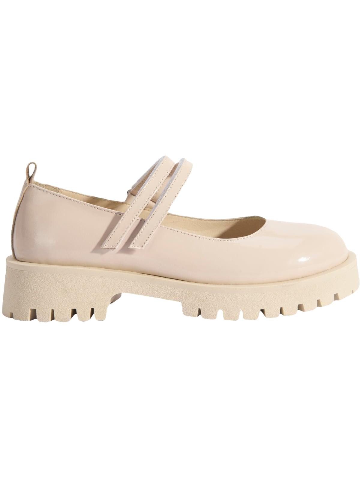 Desa Damen-Slipper – Obermaterial und Futter aus Leder, ohne Verschluss, f Ballettschuh