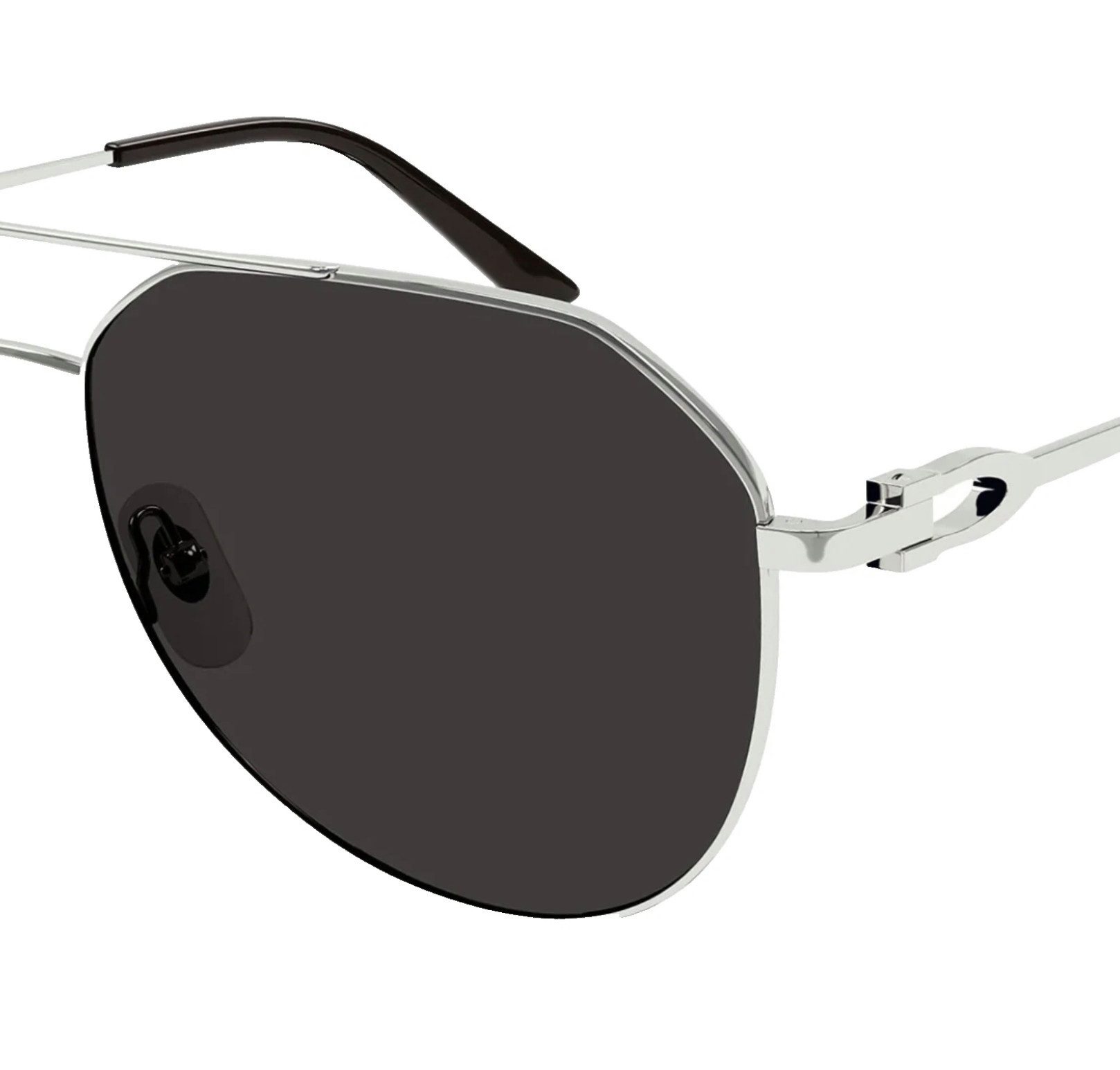 Cartier Sonnenbrille Signature C Aviator-Frame Brille Unisex mit charakteristischem „C“-Scharnier als Cartier-Signatur