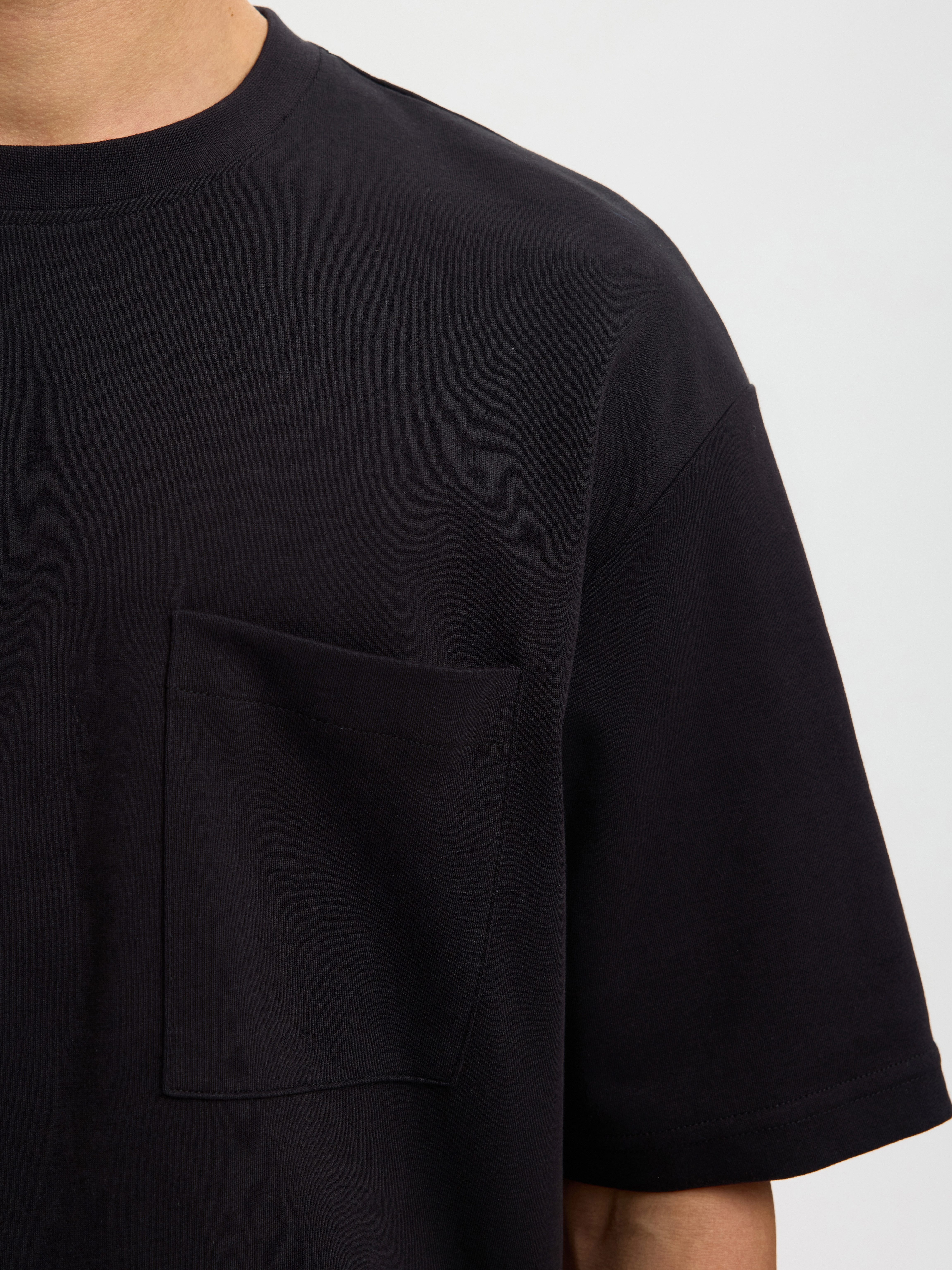 Selected T-Shirt SLHLOOSEOSCAR POCKET SS TEE NOOS günstig online kaufen
