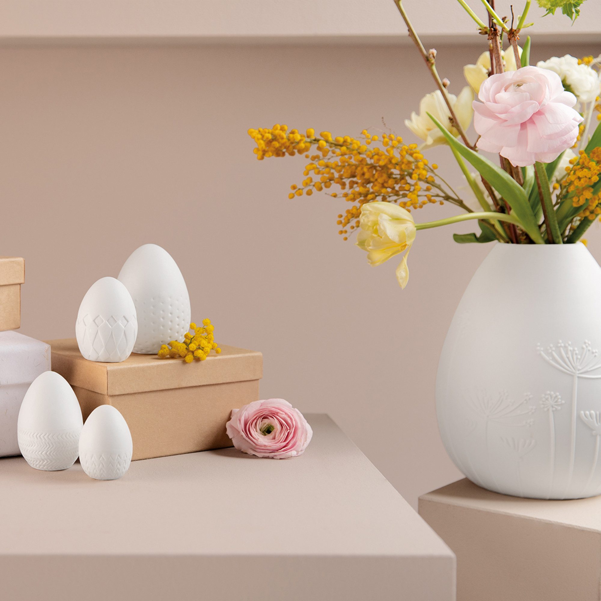 Räder Dekovase räder Ostern Vase Floral