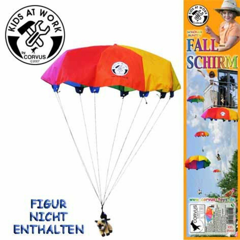 Corvus Experimentierkasten Fallschirm bunt, 85 cm