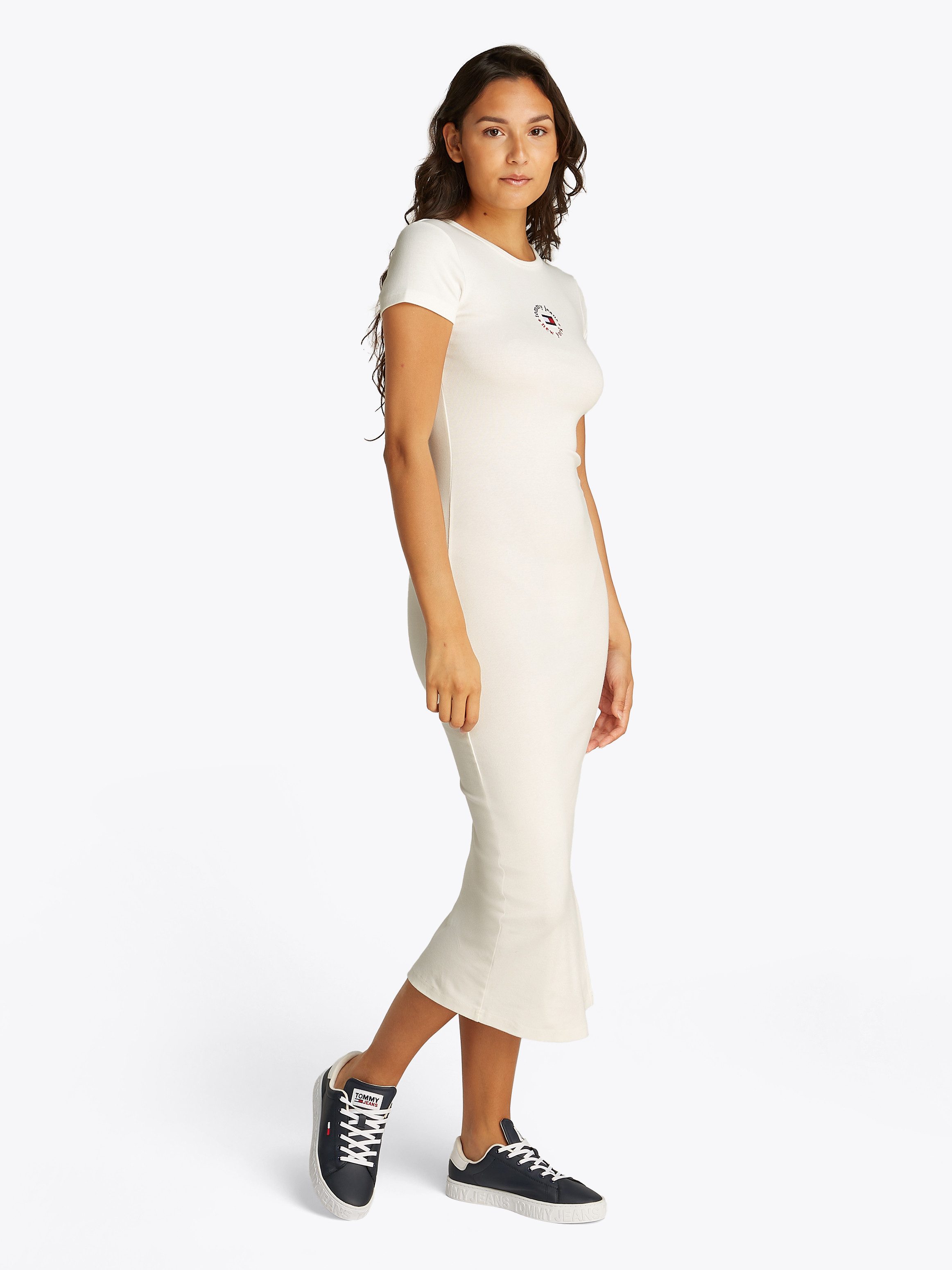 Tommy Jeans Jerseykleid TJW BODYCON LOGO günstig online kaufen