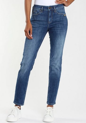 GANG Straight-Jeans »ELLEN-GA« mit kleinen Ziernähten vorne für eine tolle Silhouette