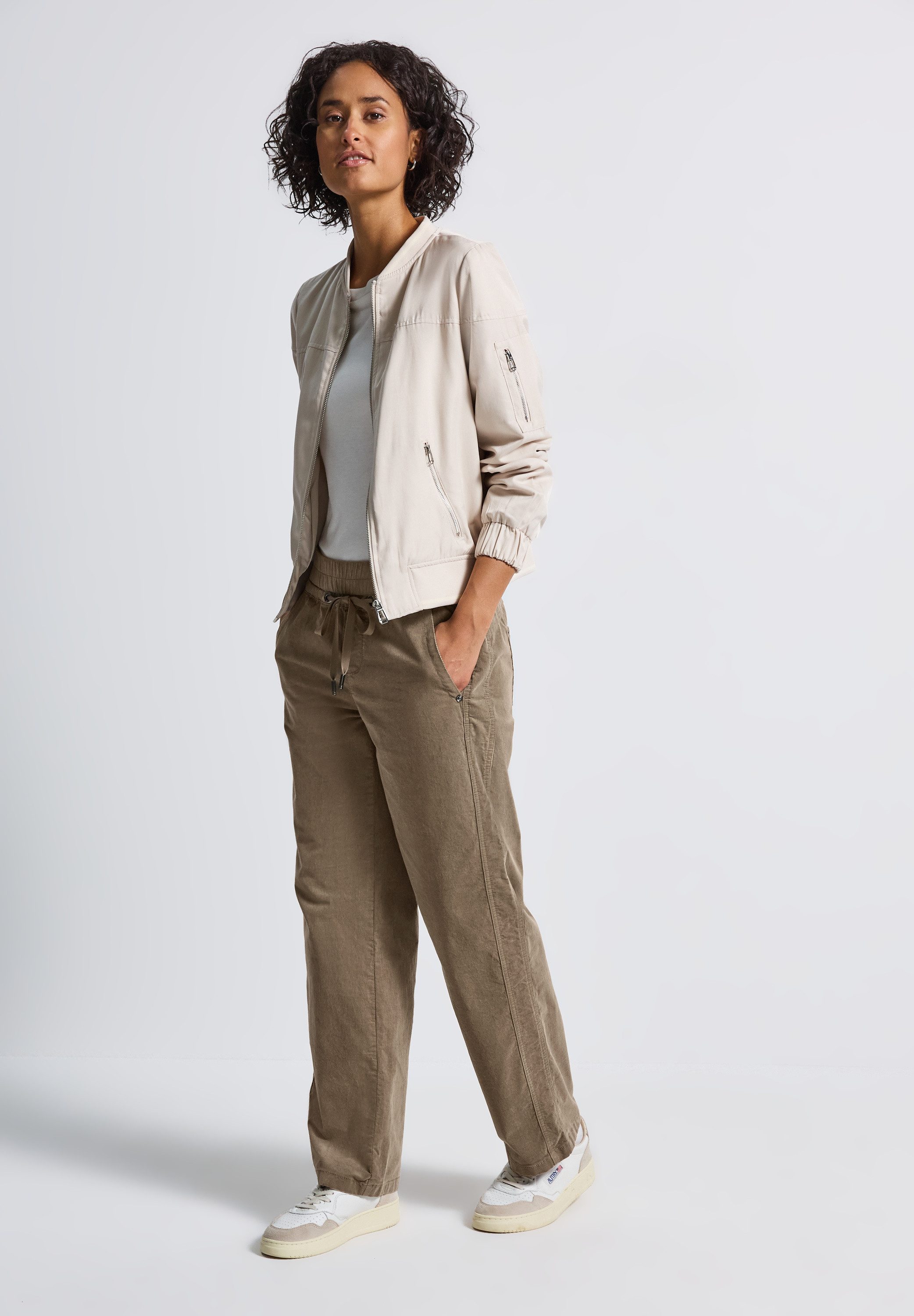 STREET ONE Cordhose in Cord-Optik