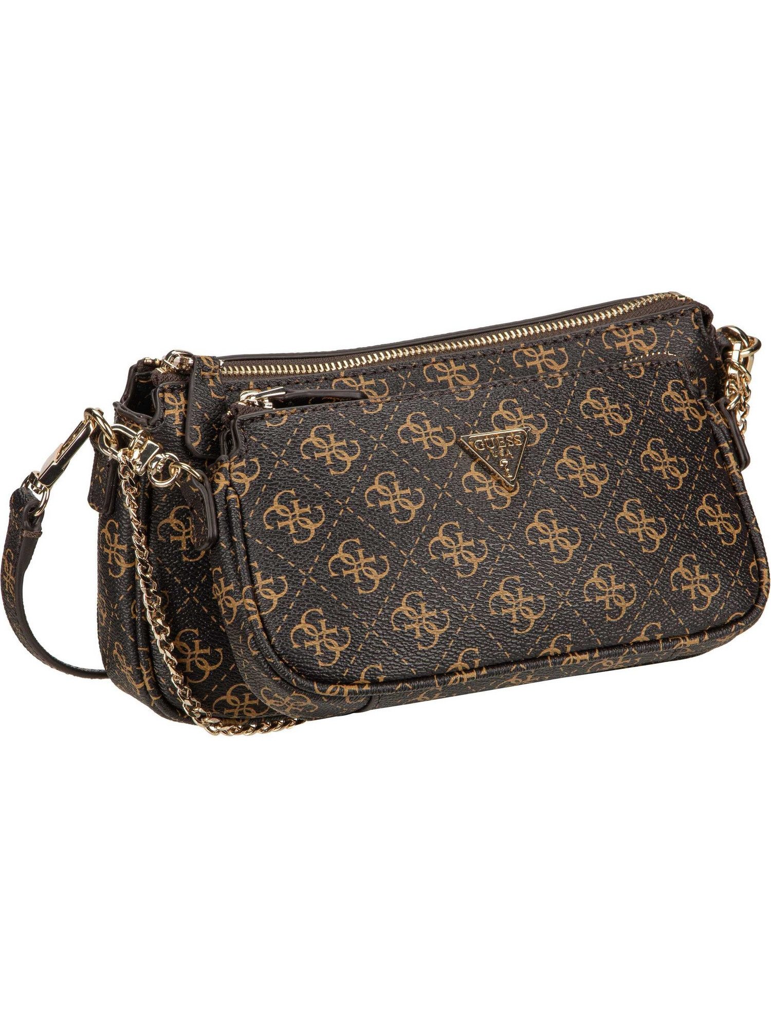 Guess Umhängetasche Double Pouch Crossbody Bag günstig online kaufen