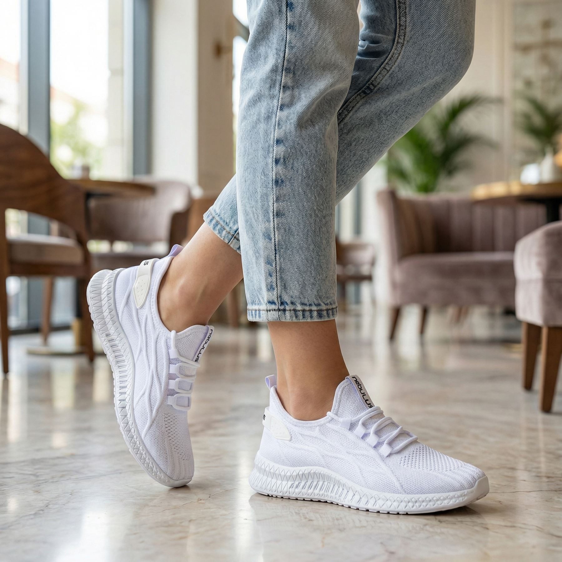 Nebulus MIND, P6967 - Damen, weiß, 38 Sneaker