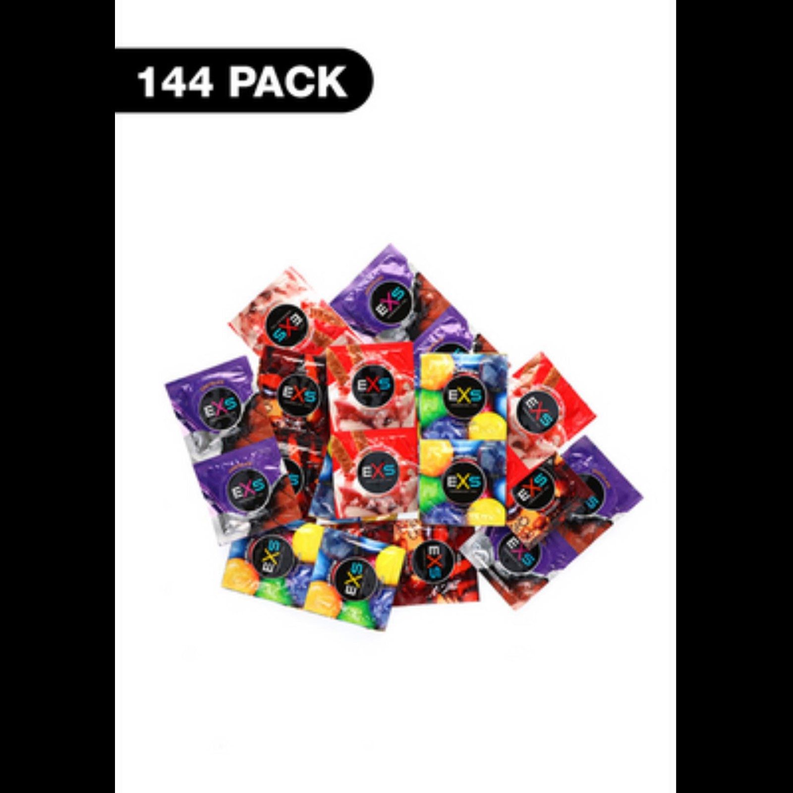 Kondome EXS - Mixed Flavors - Condoms - 144 Pieces