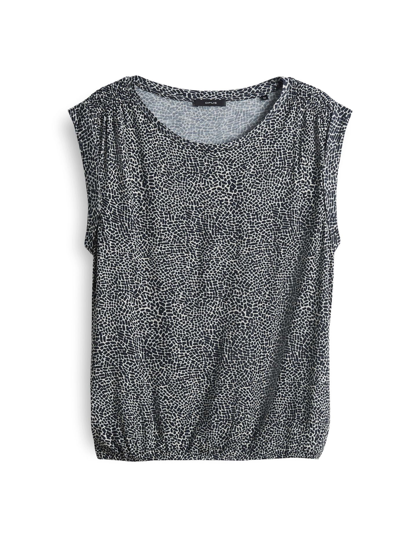 Print-Shirt STRUKI MINIMAL Regular aus ECOVERO™ Viskose