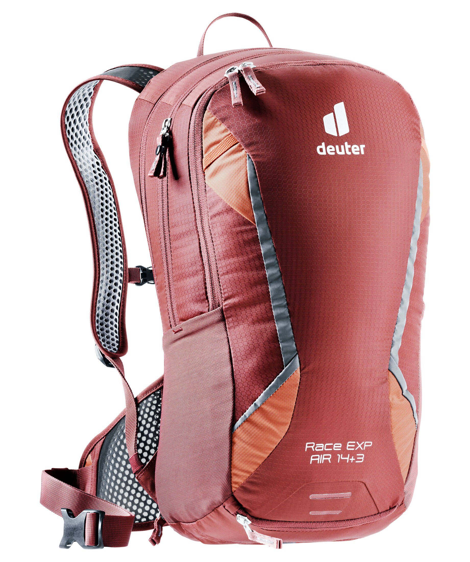 Liter rot Fahrradrucksack Air" Fahrradrucksack deuter 14 + EXP 3 "Race (500)