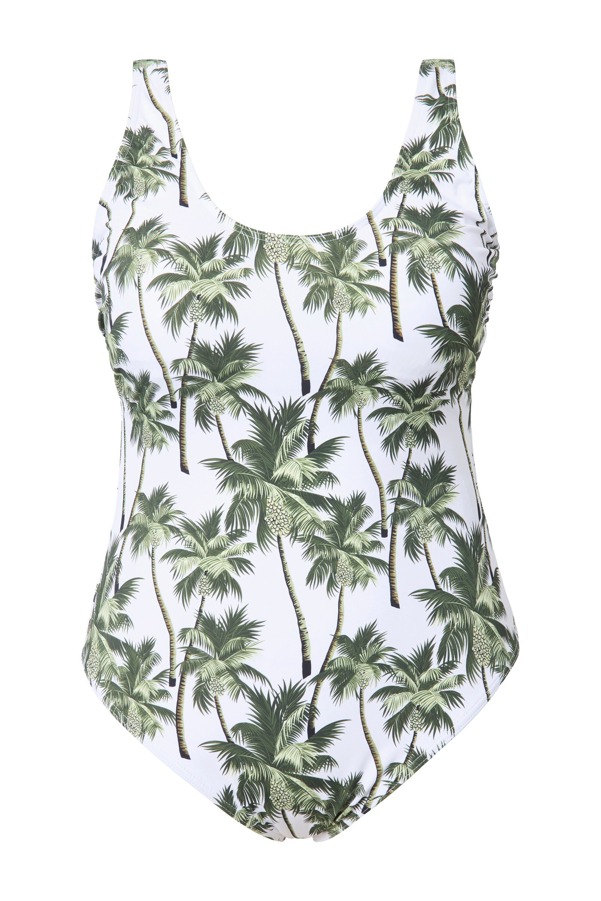 Studio Untold Badeanzug Badeanzug Softcups Palmen-Print Shaping günstig online kaufen