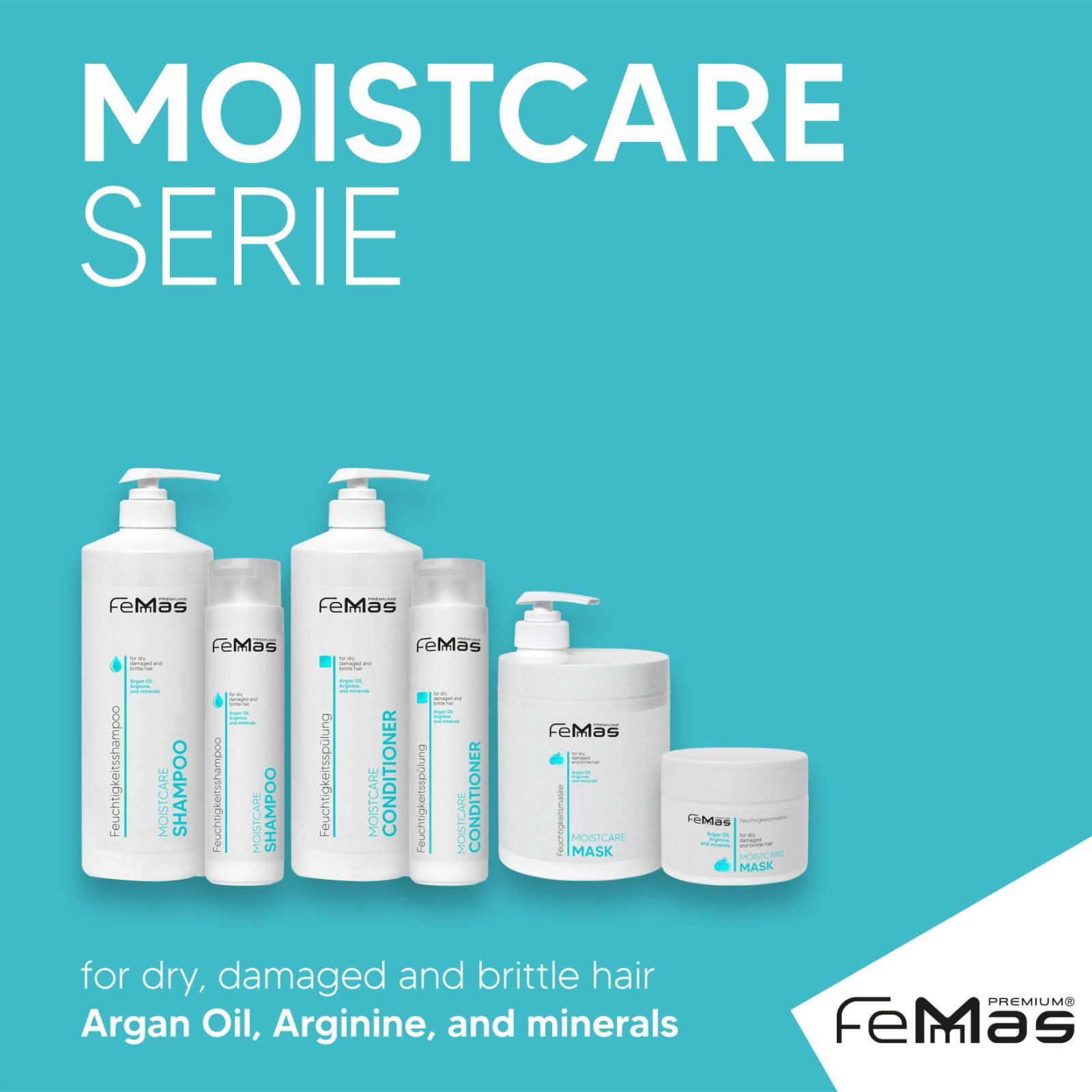 Femmas Premium Haarpflege-Set Femmas Moistcare Haarpflege Set XL