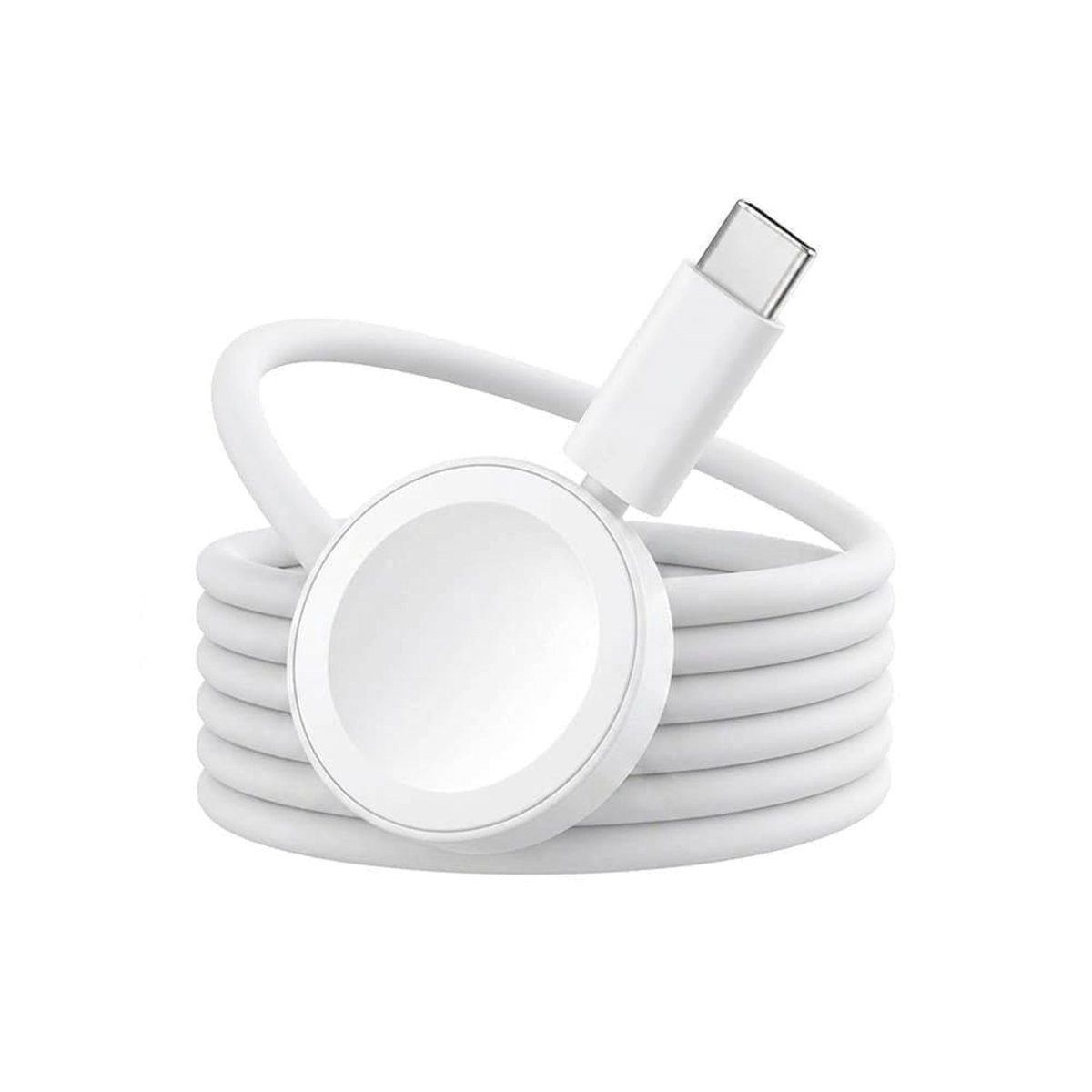 Wisam Teltech induktives kabelloses Ladegerät für Apple Watch MagSafe USB-C Smartphone-Ladegerät