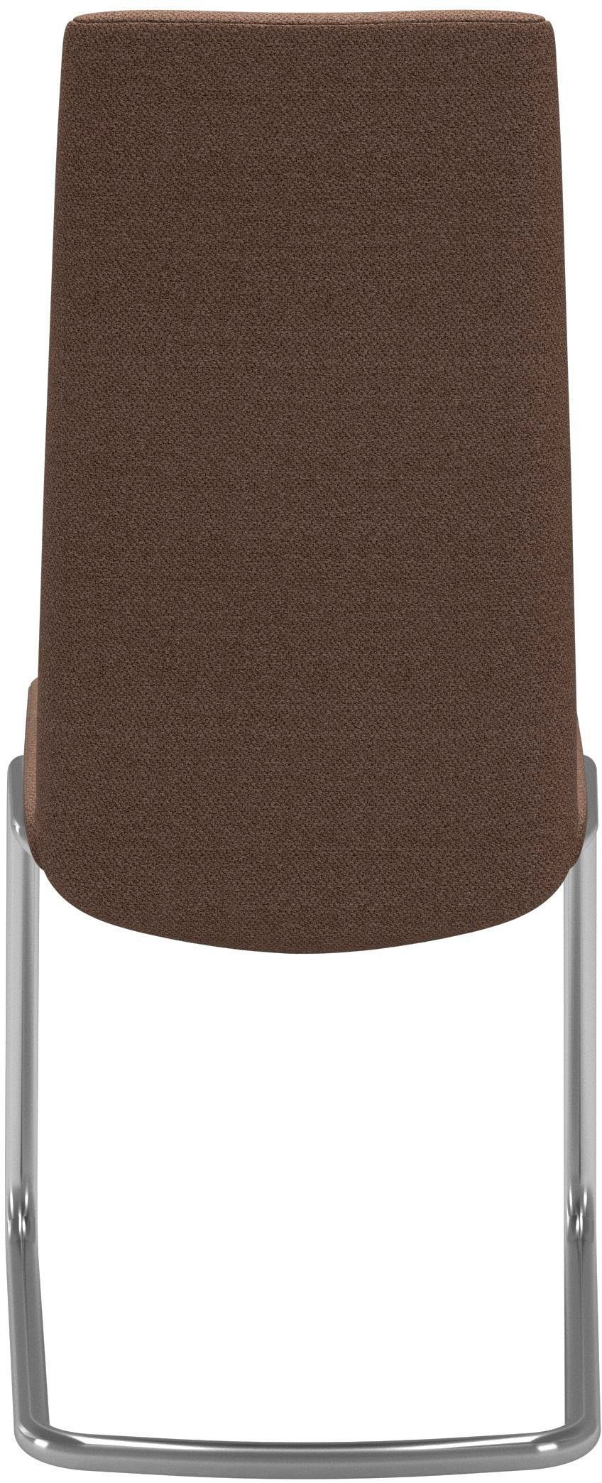 Stressless® Polsterstuhl Größe Stahl Chrom Beinen High M, Back, aus matt in Laurel, mit