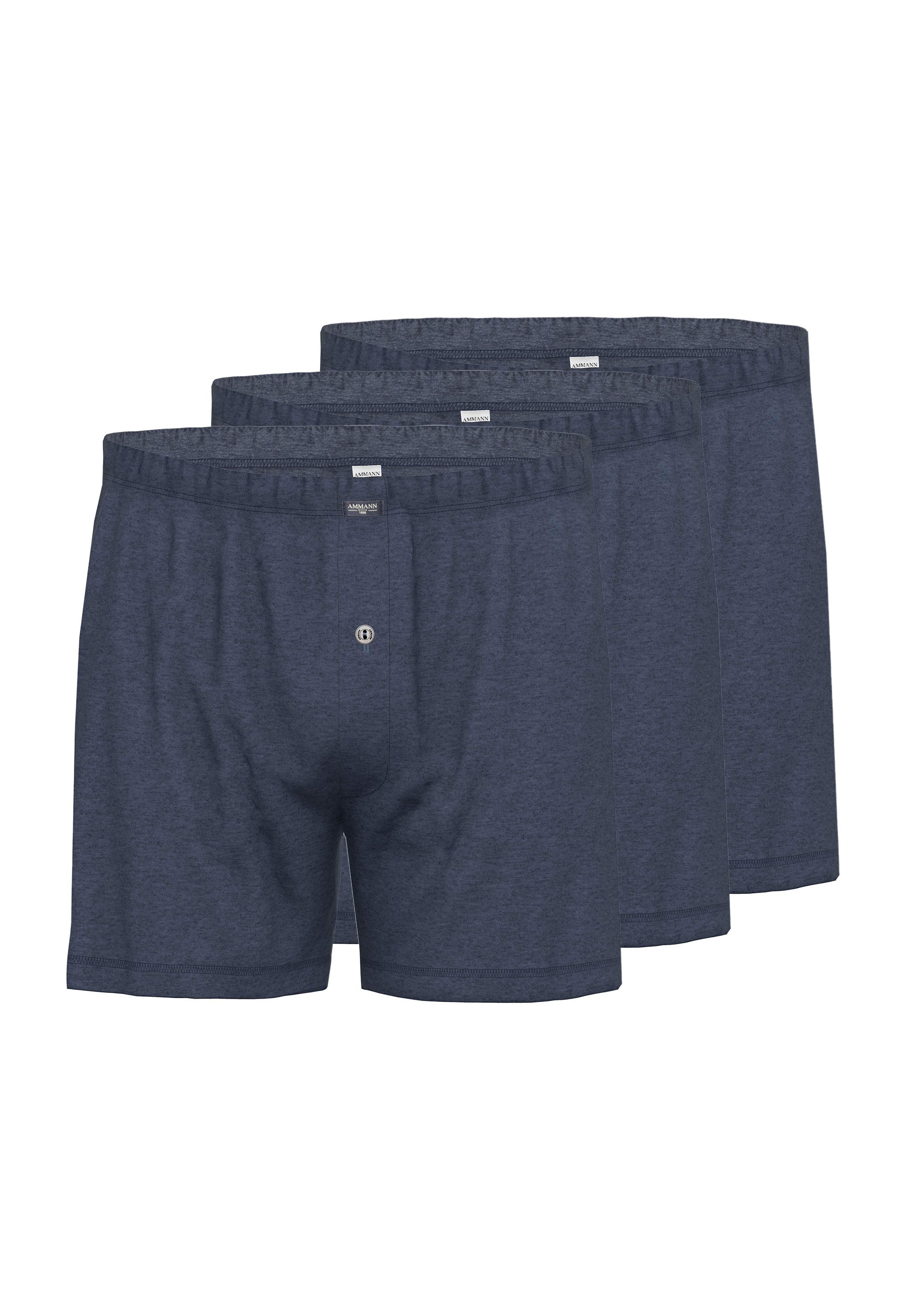 Ammann Boxershorts 3er Pack Denim (Spar-Set, günstig online kaufen