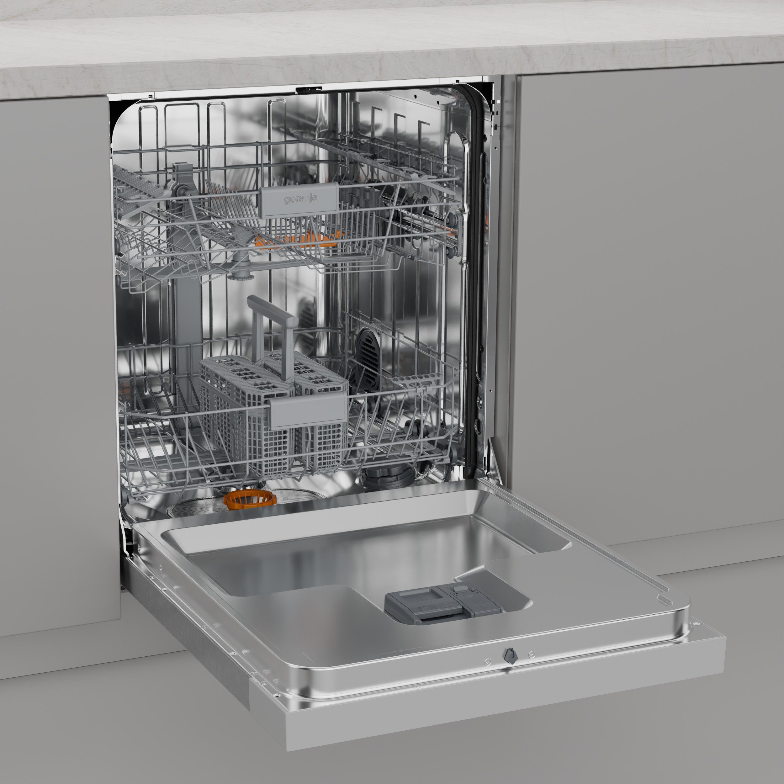 GORENJE Unterbaugeschirrspüler GU642D90X, 9,5 l, 14 Maßgedecke, TotalAquaStop