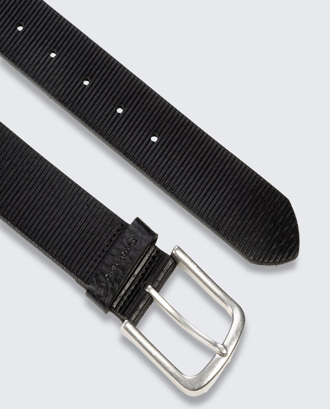 TOM TAILOR Ledergürtel Belts TTROY Ledergürtel mit abgerundeter Dornschließe
