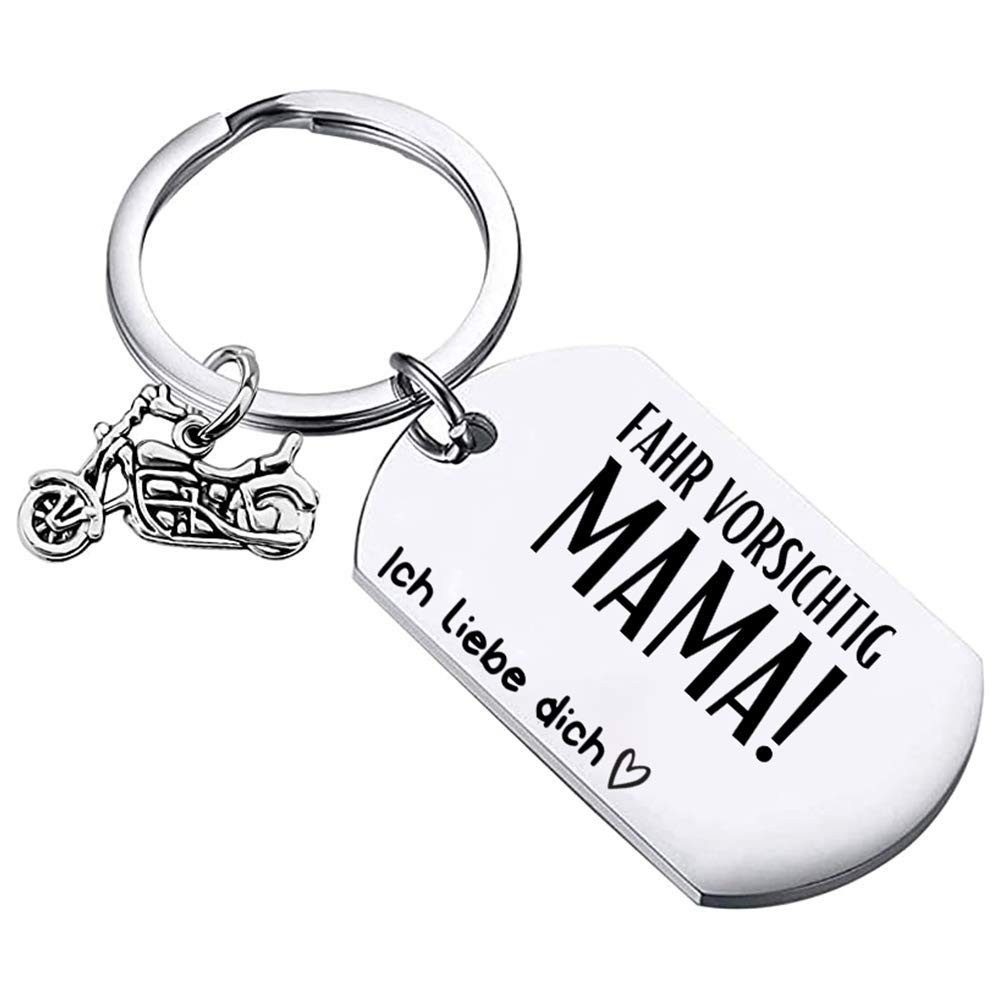 Geschenkehöhle Schlüsselanhänger mit Gravur Schlüsselanhänger Motorrad günstig online kaufen