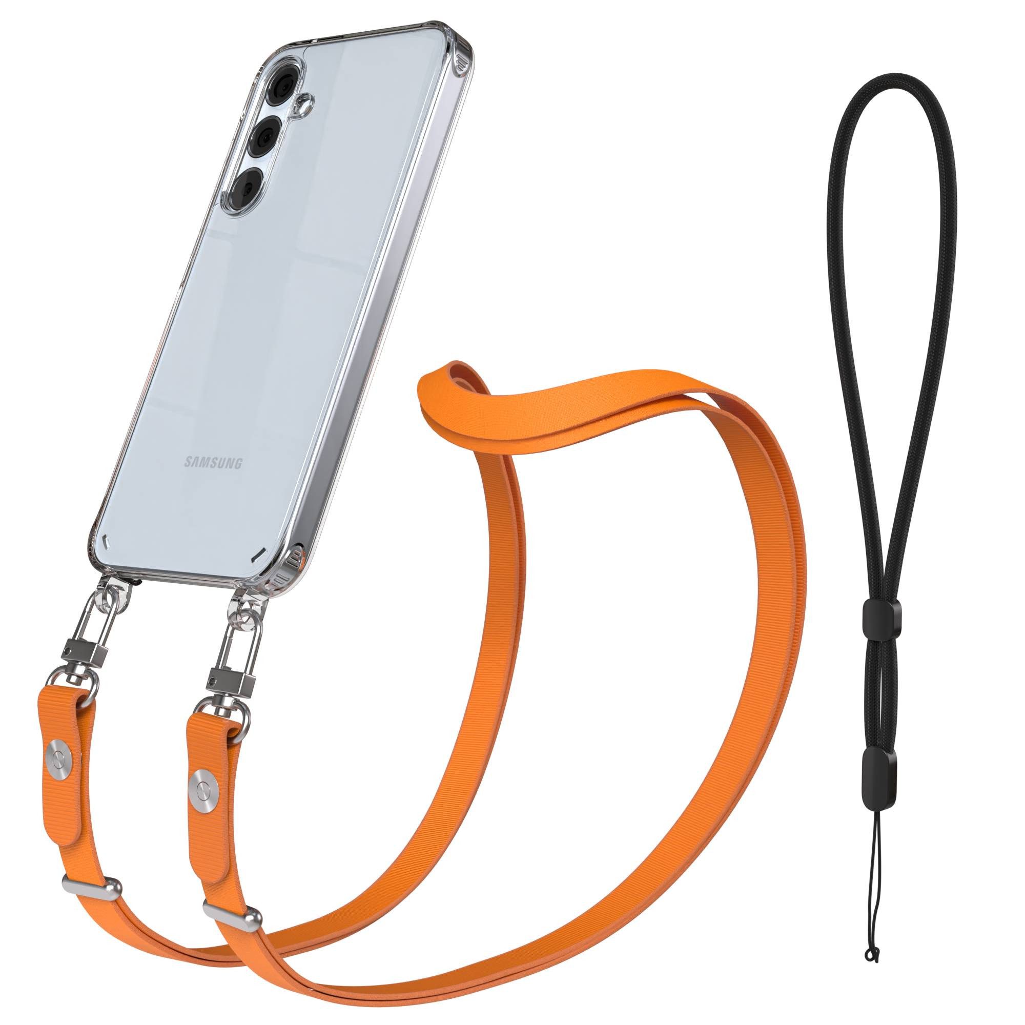 Handykette für Samsung Galaxy A35 Handyhülle mit Handyband magnetisch