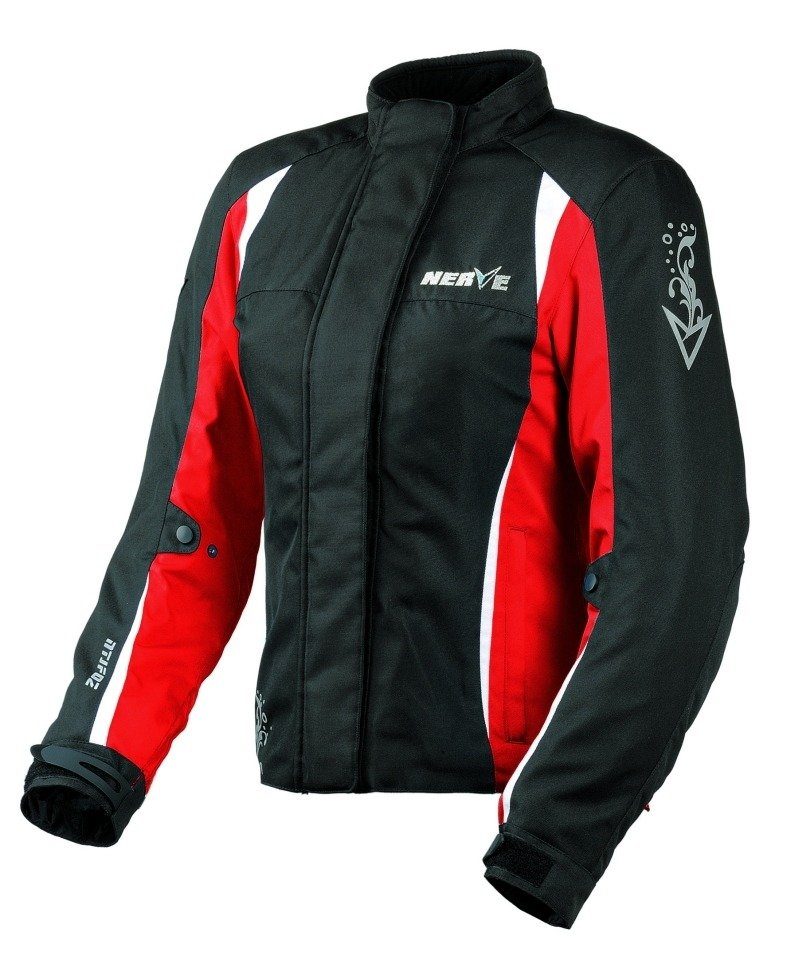 NERVE Motorradjacke Unique rot | Windbreakers