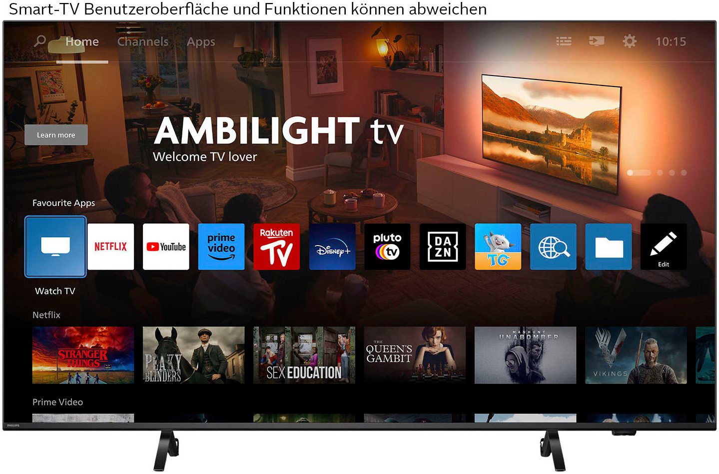 Philips 55PML9009/12 Mini-LED-Fernseher (139 cm/55 Zoll, schwarz ! RABATT: 13.61%