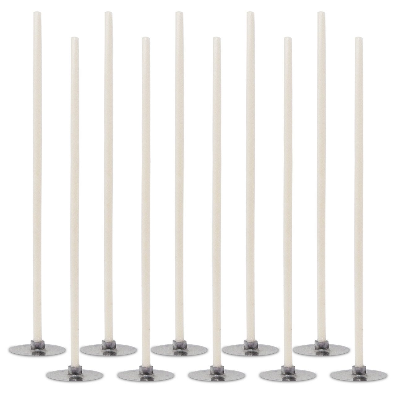 DistrEbution Stumpenkerze Kerzendocht 10 cm gewachst,10/50/100/500 Stück Ru günstig online kaufen