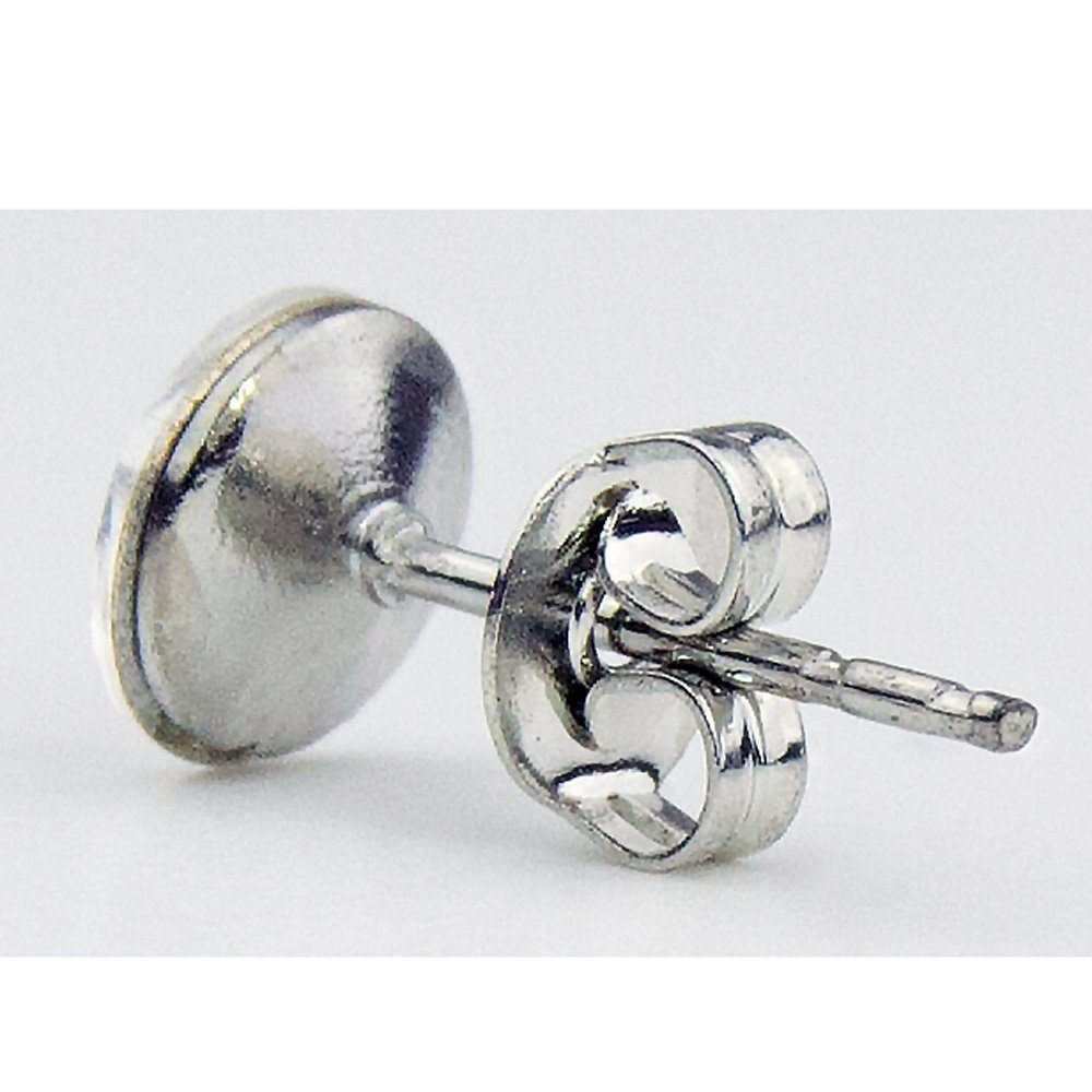 LUISIA® Paar Ohrstecker Ohrringe "Rivoli" mit 6 mm Kristallen von Swarovski® (2-tlg., inkl. Schmuckbox)
