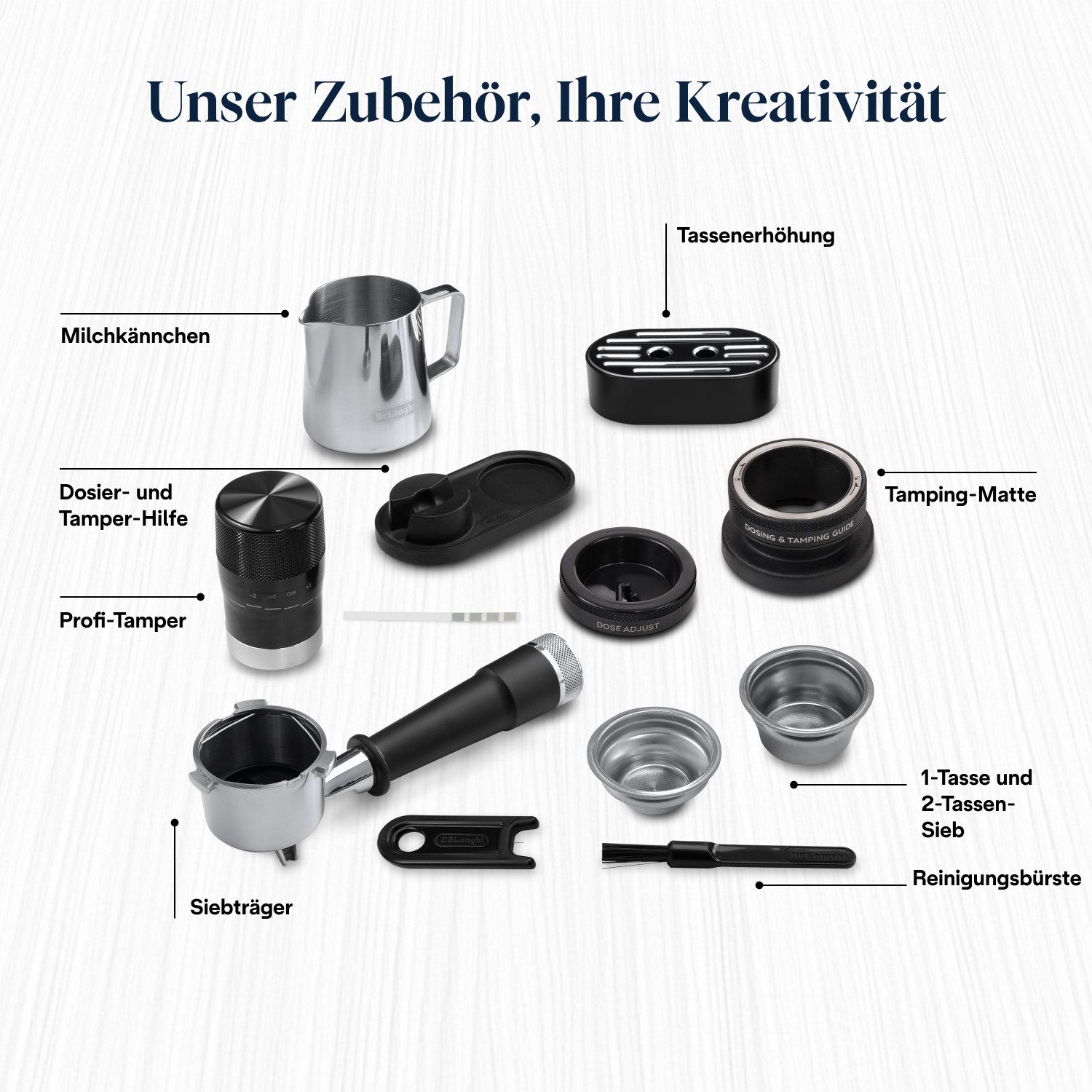 De'Longhi Espressomaschine La Specialista Touch EC9455.M - 3,5" Touch-Display mit Barista Guide, 10 Rezepte, Cold Brew, Auto LatteArt Milchschaum inkl. Barista Kit