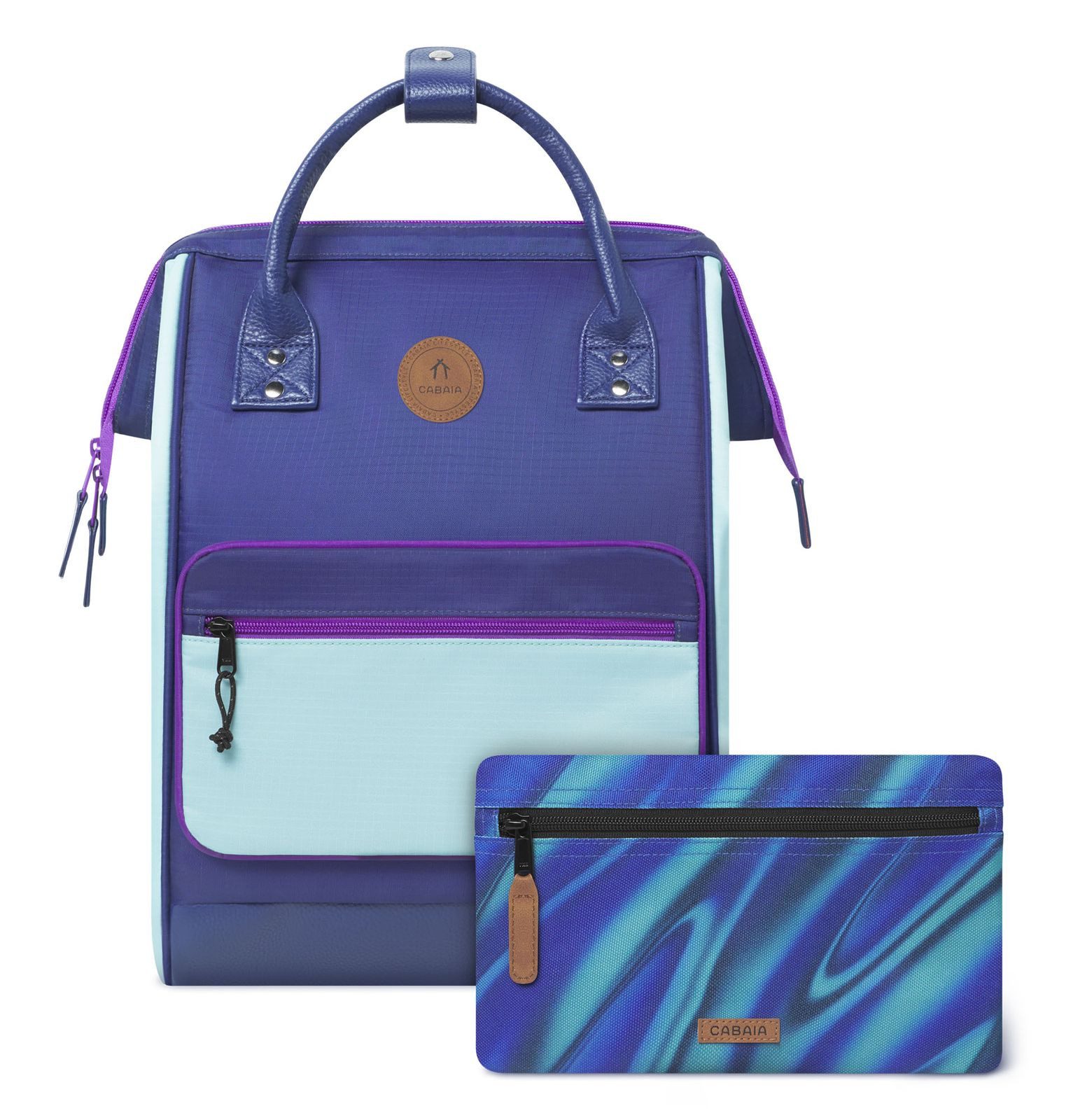 CABAIA Rucksack Rip Stop Backpack (Set, 3-tlg) günstig online kaufen