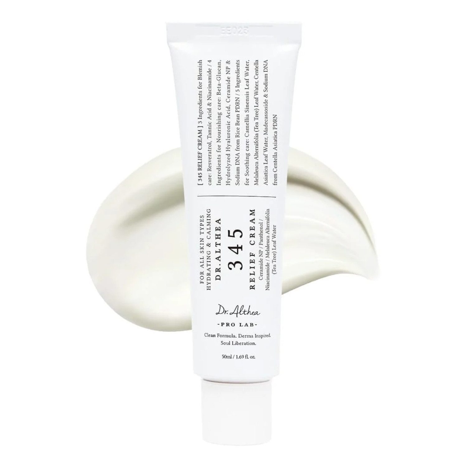 Dr. Althea Feuchtigkeitscreme Dr. Althea 345 Relief Cream 50 ml – Beruhigende Feuchtigkeitscreme, 1-tlg., Ceramide Niacinamid Barrierestärkend Empfindliche Haut
