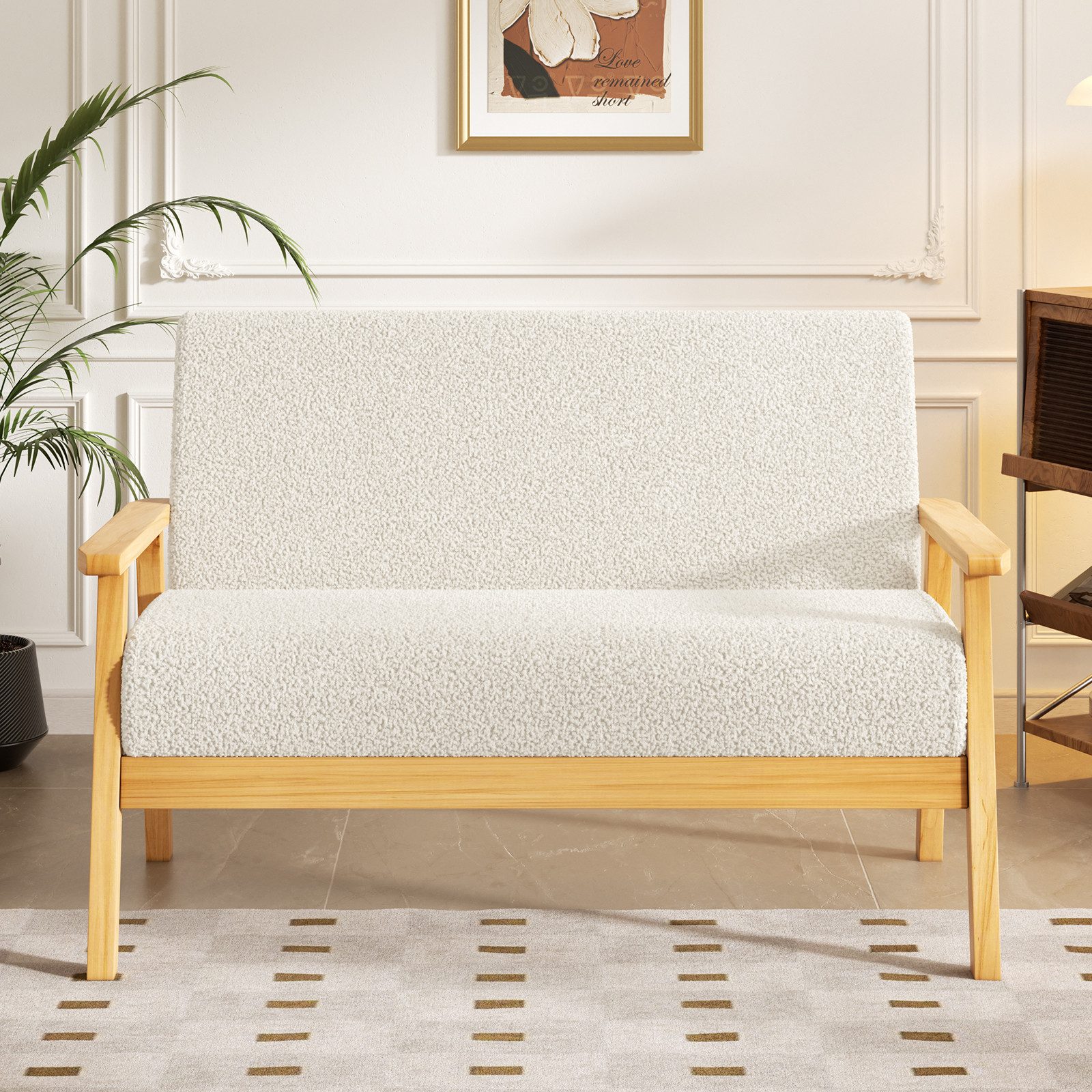 NAIMP Sofa Modern Sessel Holz und günstig online kaufen
