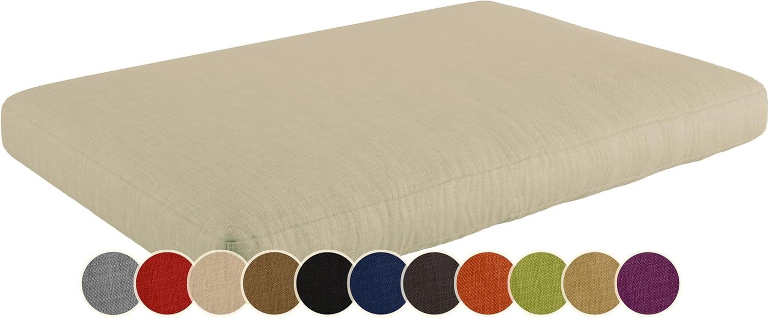 sunnypillow Palettenkissen Palettenpolster für Palettenmöbel für Haus und Garten