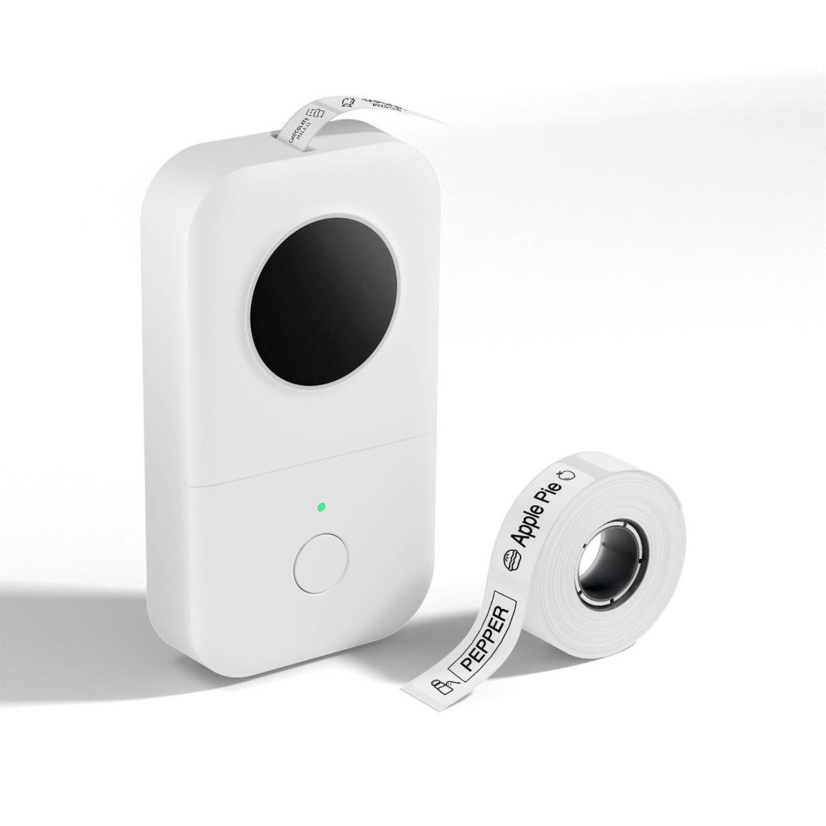 Beschriftungsgerät Labelprinter Tragbarer Bluetooth Etikettendrucker Smart Telefon