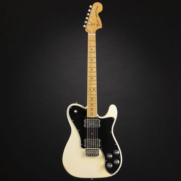 Fender E-Gitarre, Vintera Road Worn '70s Telecaster Deluxe MN Olympic White - E-Gitarr