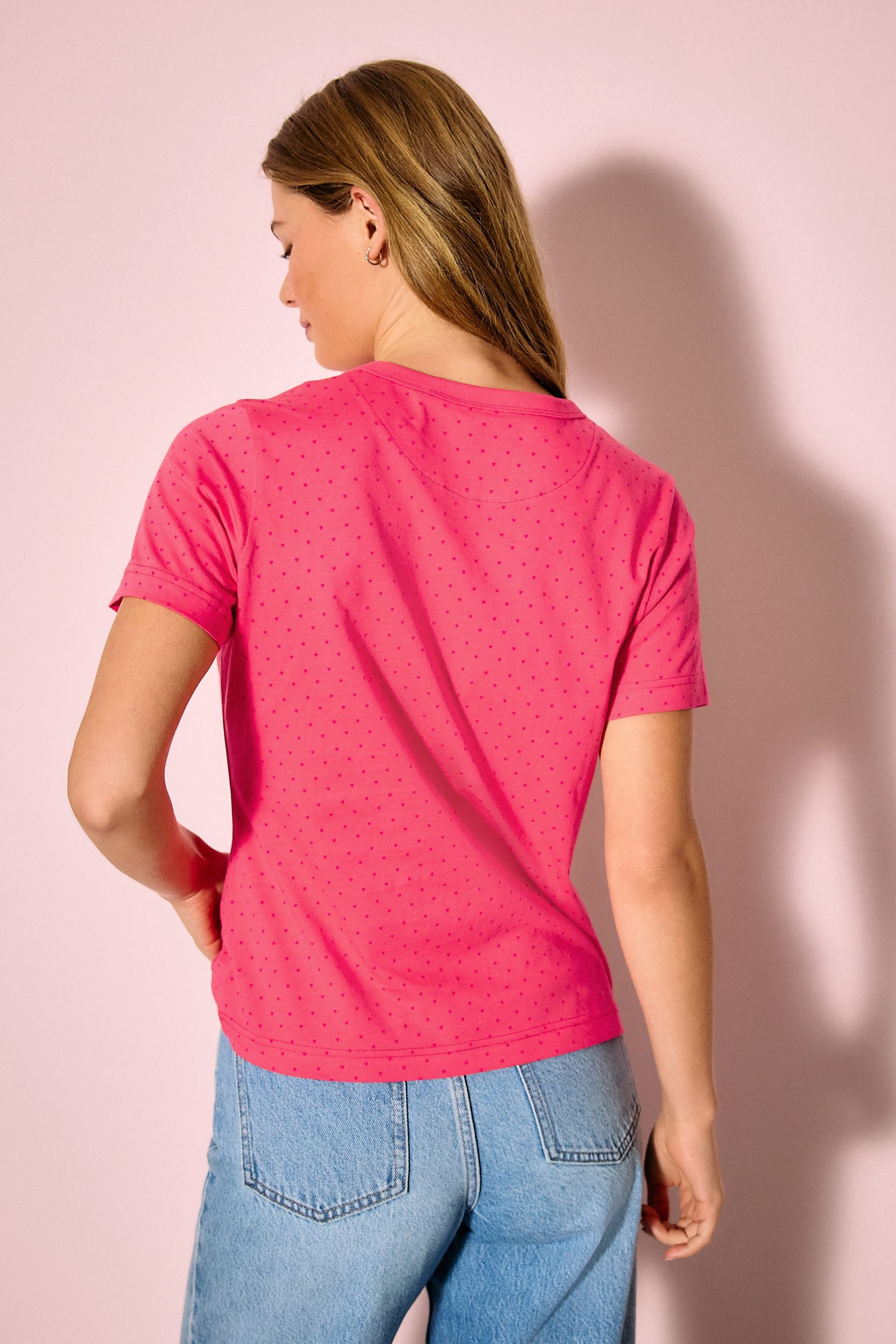 Next T-Shirt Essential T-Shirt aus 100 % Baumwolle - Kurzgröße (1-tlg) günstig online kaufen