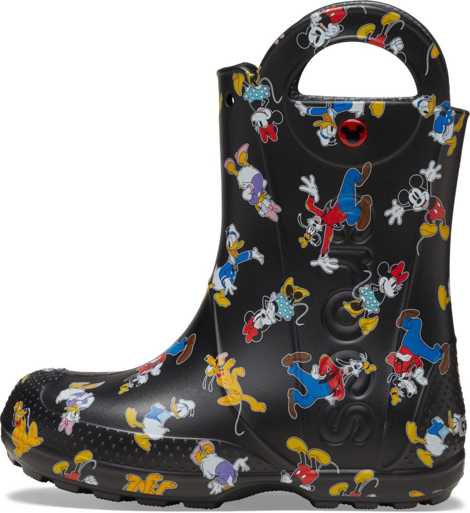Crocs Kids' Mickey & Friends Handle It Gummistiefel Regenstiefel, Matschstiefel mit coolem Motiv – Bild 5 von 5