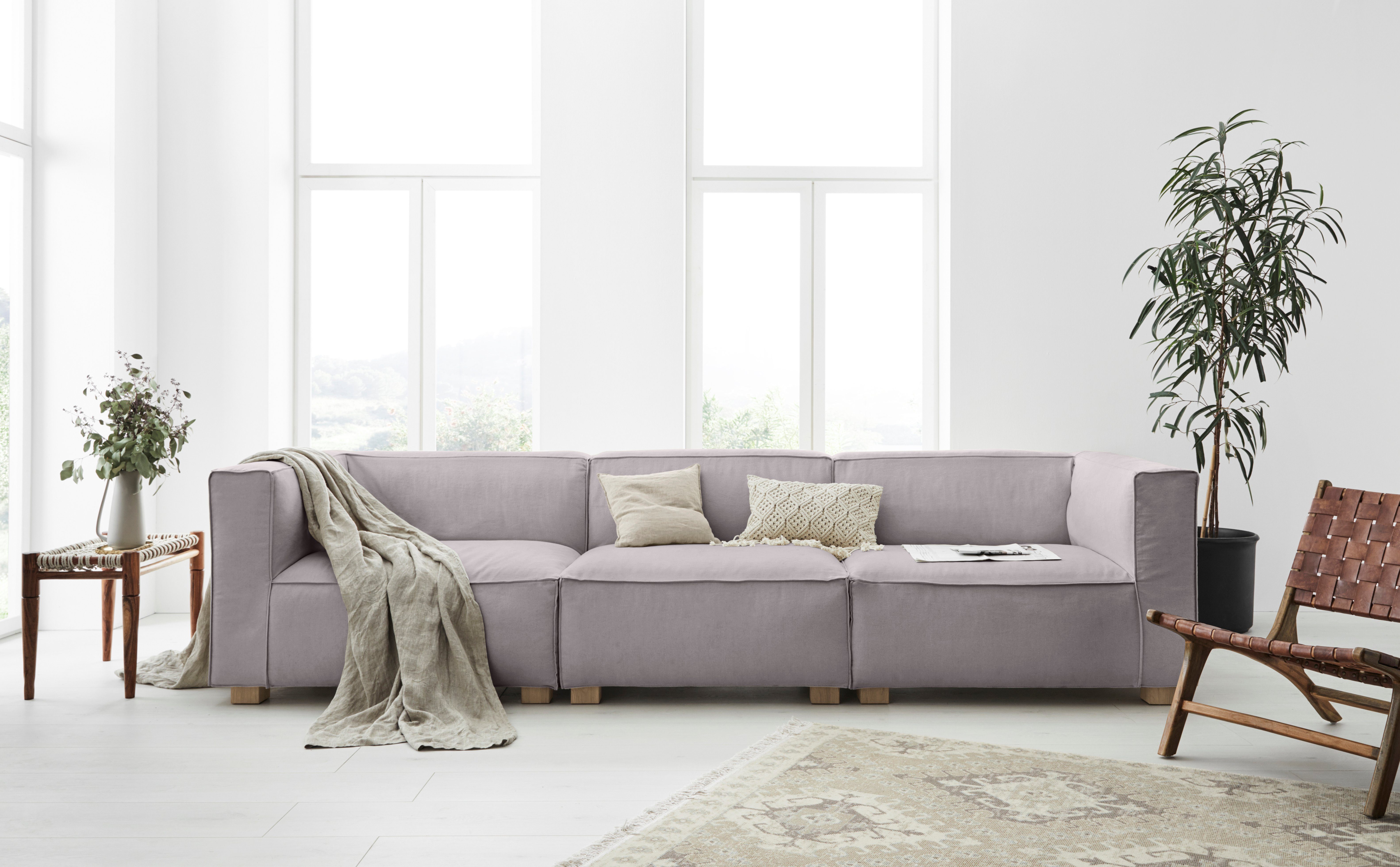 OTTO products 3-Sitzer »Ciella«, ein wahres Modul Eco-Sofa mit Federkern,  frei von Polyesterbezügen online kaufen | OTTO