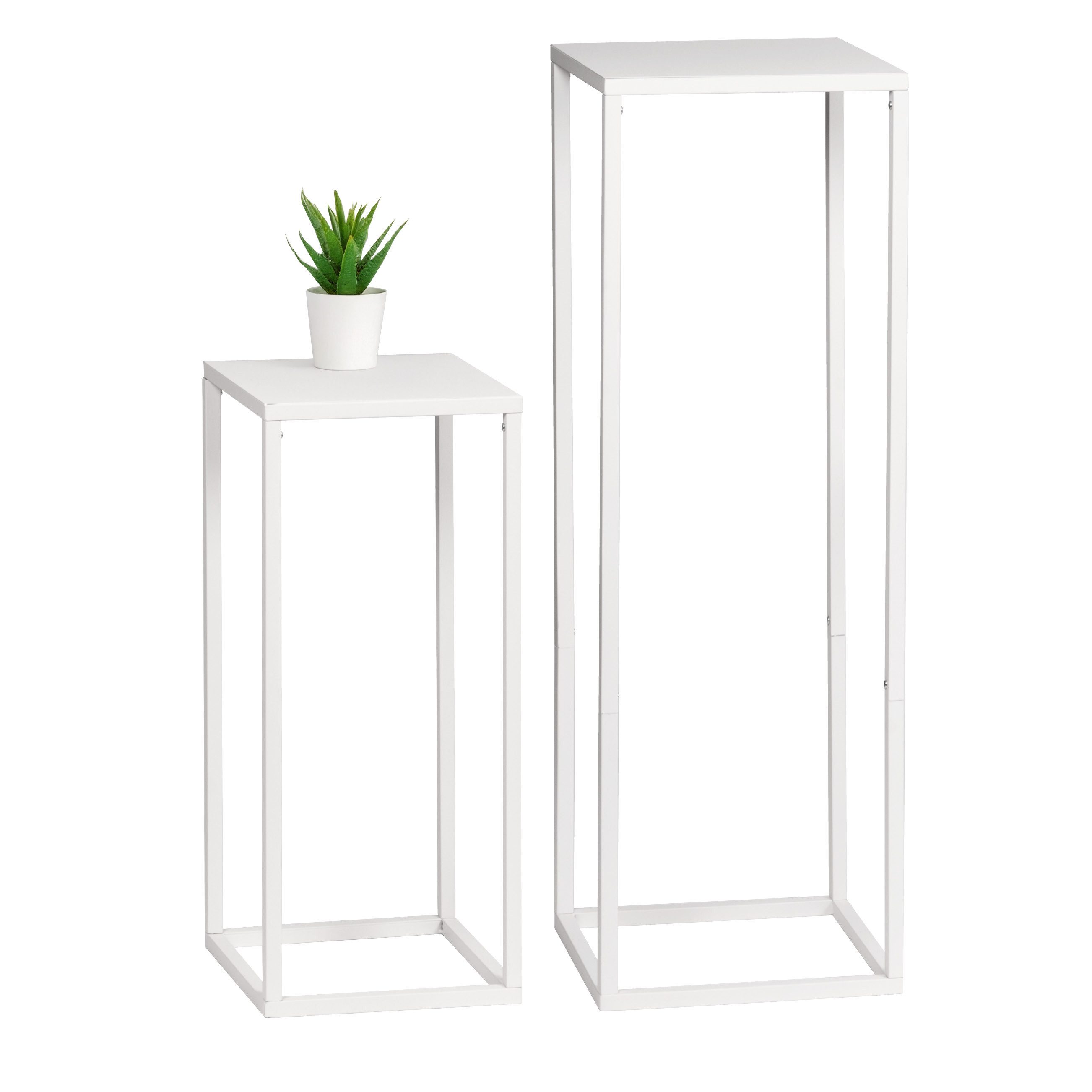 bremermann Blumenhocker 2er-Set, Metall-Blumenständer, Blumensäule günstig online kaufen