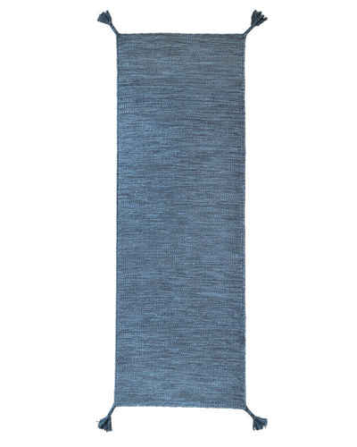 Wollteppich »Silas- Wendeteppich, handgewebt«, Fable & Loom, rechteckig, Höhe 10 mm, handgewebt, Läufer, aus natürlichen Materialien